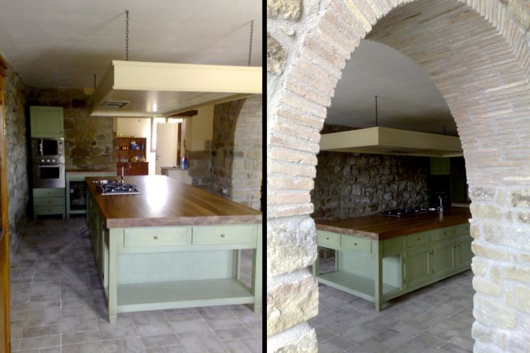 arredamento interni rustico