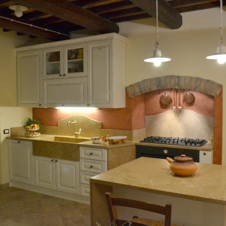 arredamento interni rustico