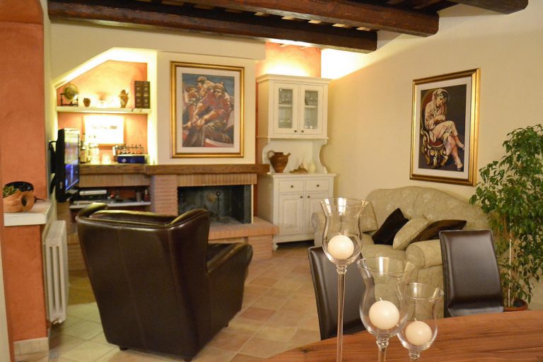 arredamento interni rustico