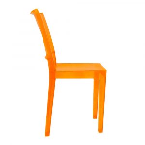 sedia kartell arancione