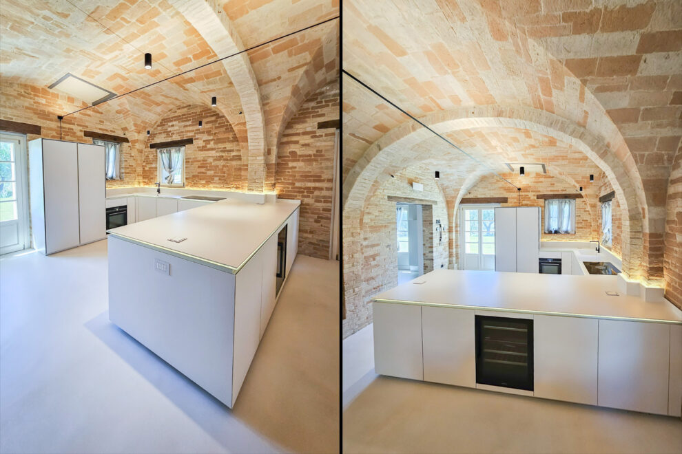 villa in collina