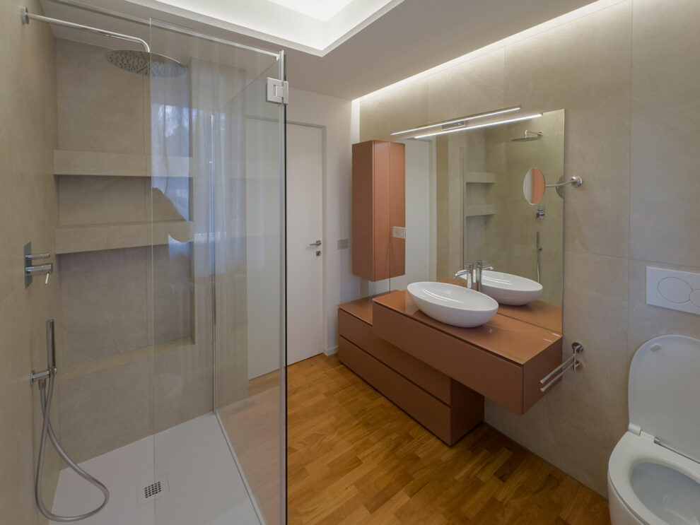 Bagno padronale appartamento Fabriano