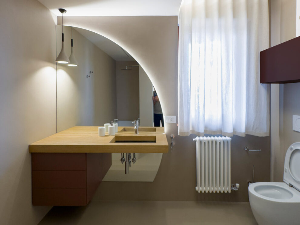 Bagno ospiti appartamento Fabriano